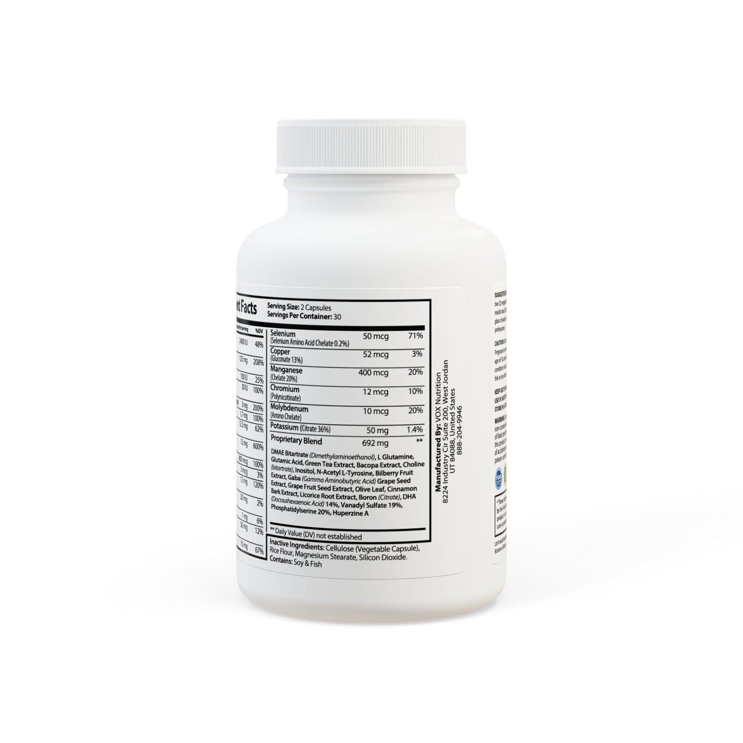 Lunera Wellness brain support complex supplement for women’s cognitive function and mental clarity