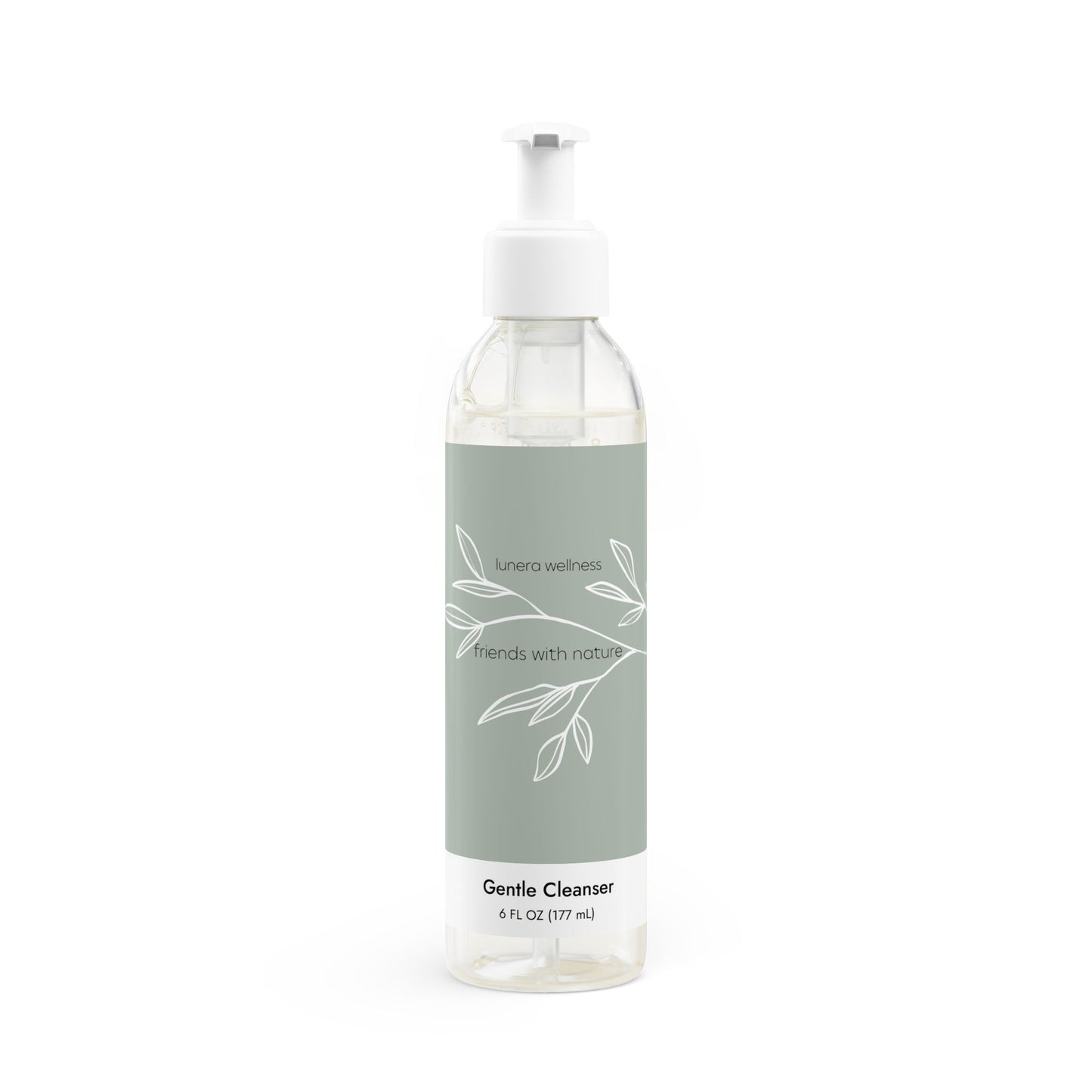 Lunera Wellness gentle cleanser for women’s skincare routine, hydration, and natural beauty care