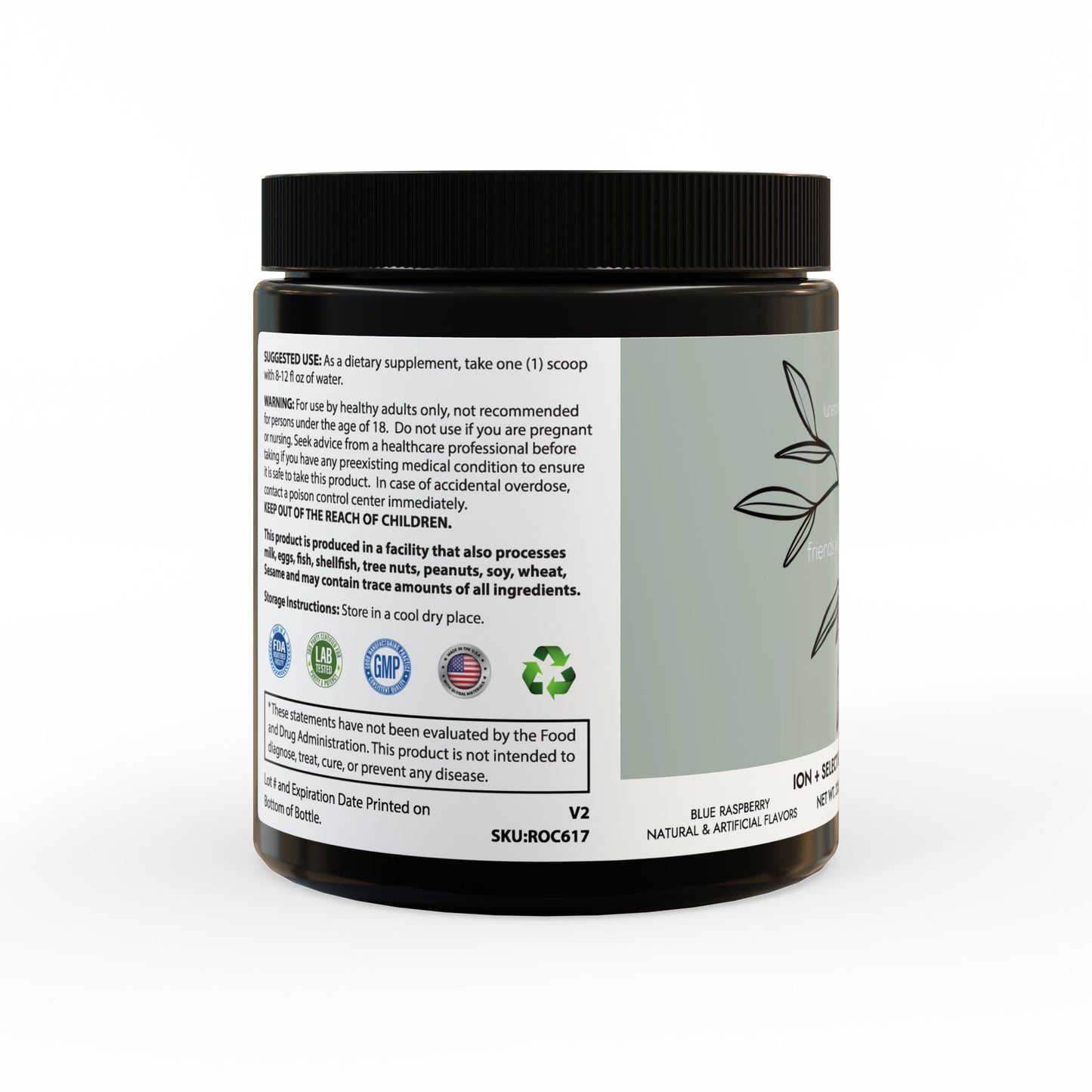 Lunera Wellness Ion + Select electrolytes for women’s hydration, energy, and performance support