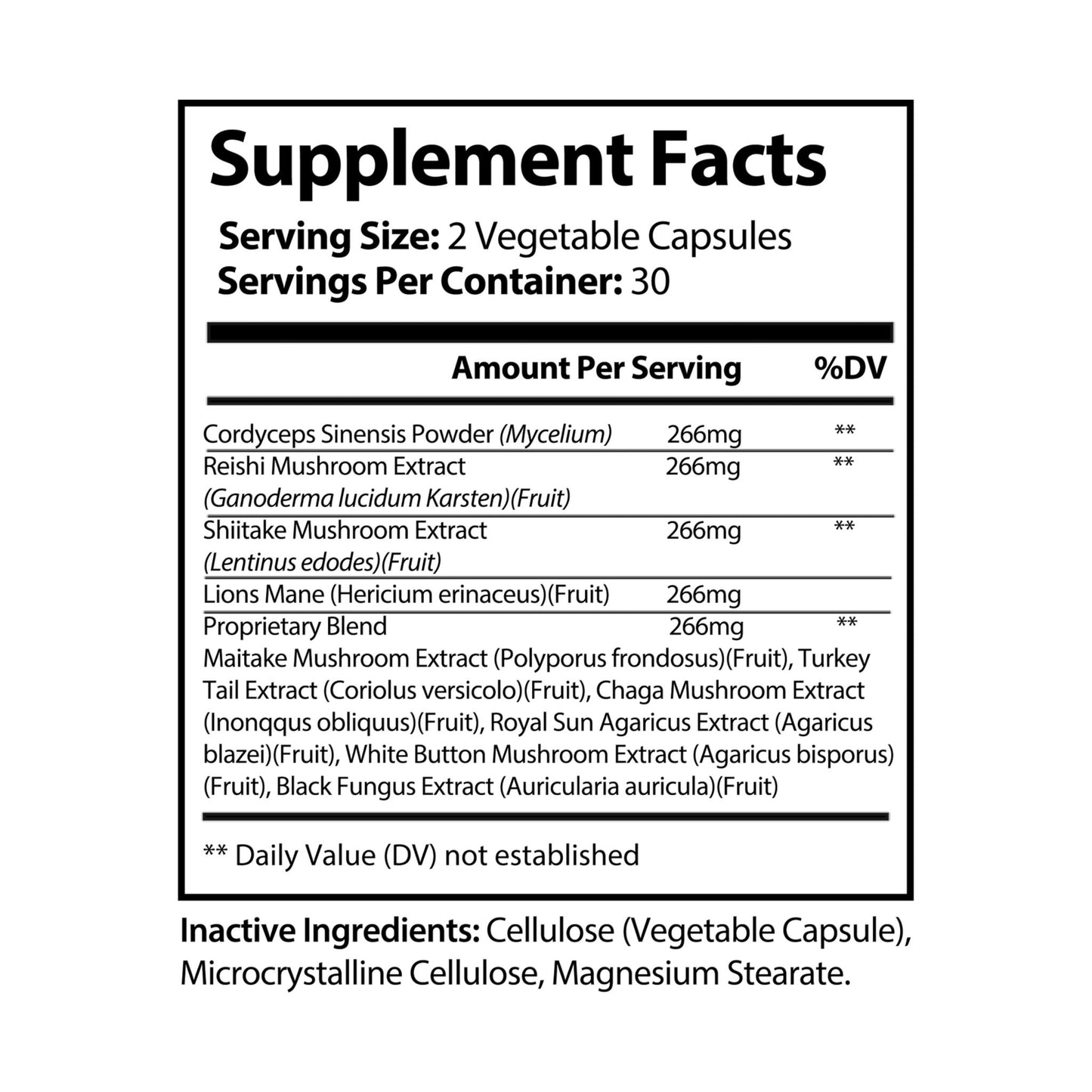Lunera Wellness mushroom blend supplement for women’s immunity, energy, and cognitive support