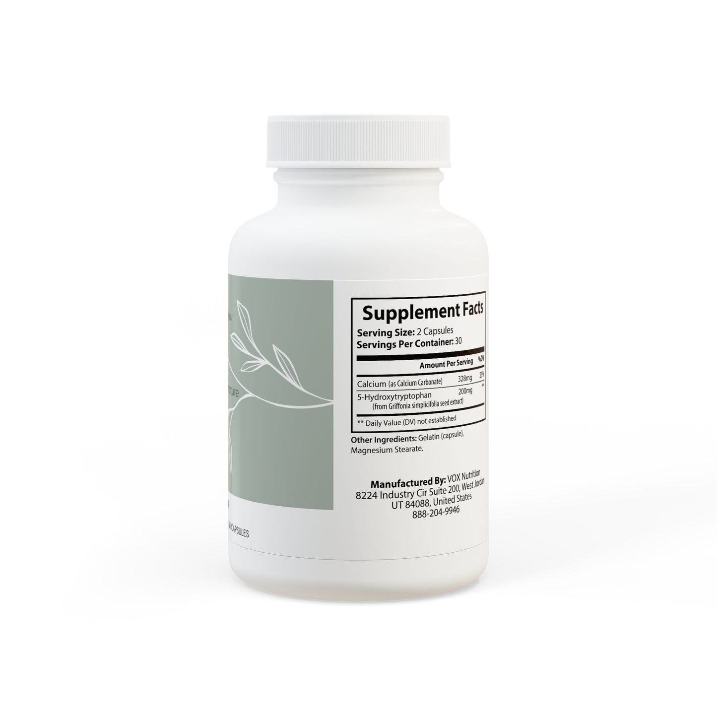 Lunera Wellness 5-HTP supplement for women’s mood support, stress relief, and emotional balance
