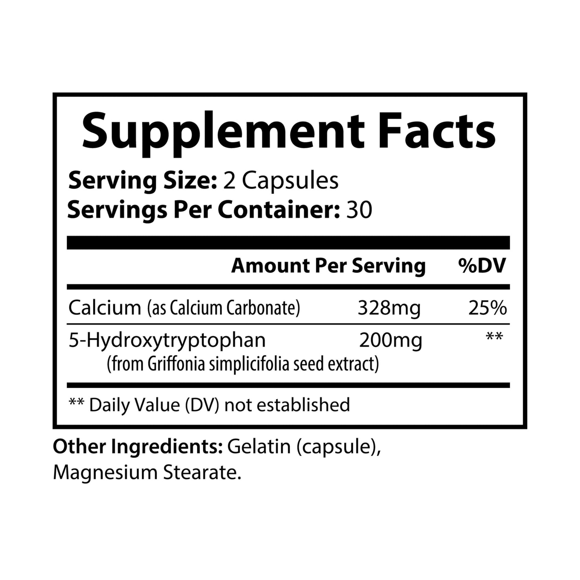 Lunera Wellness 5-HTP supplement for women’s mood support, stress relief, and emotional balance