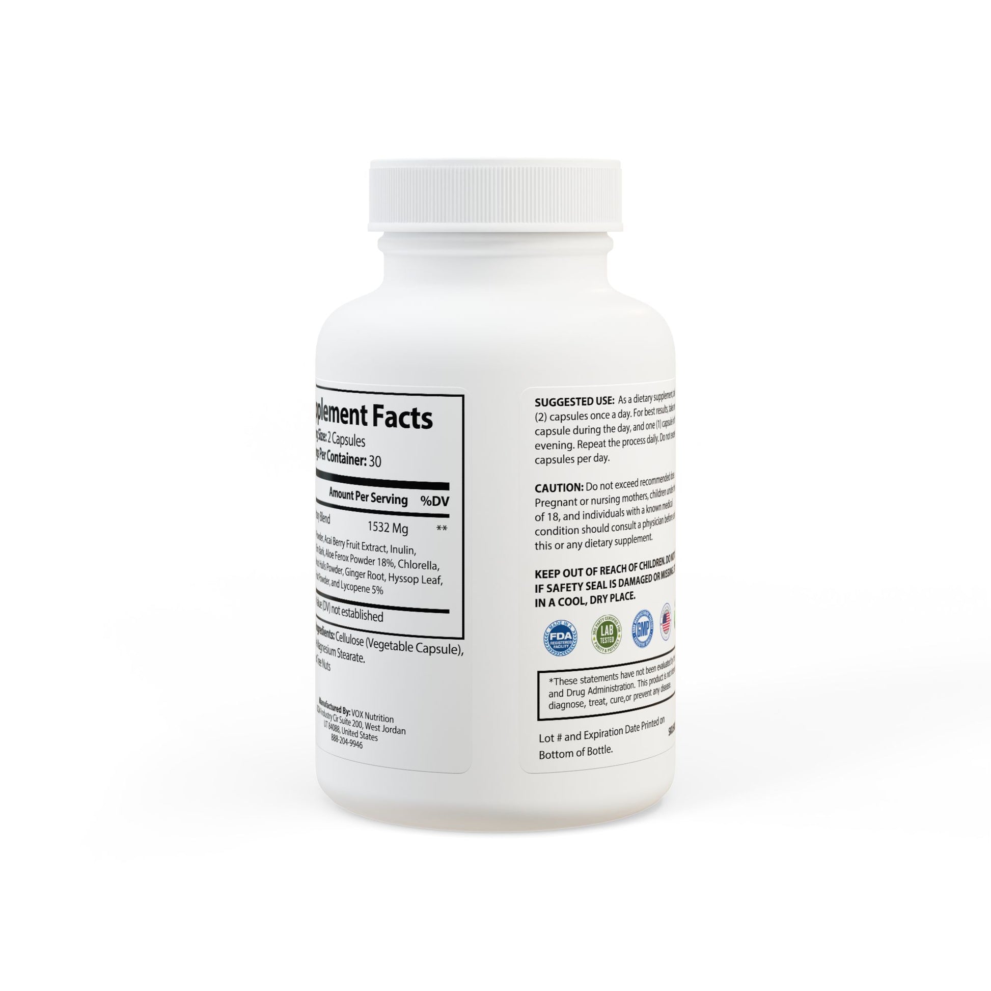 Lunera Wellness Acai Berry Complex supplement for women’s antioxidant, skin, and immune support