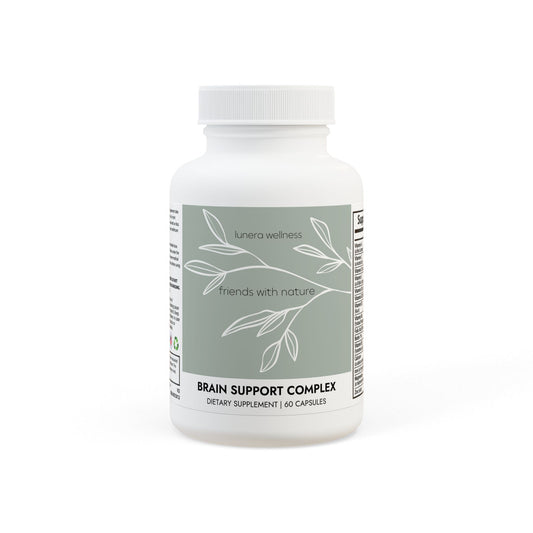 Lunera Wellness brain support complex supplement for women’s cognitive function and mental clarity