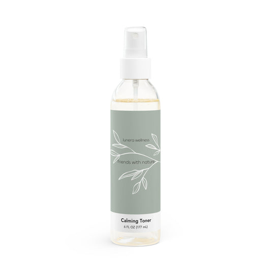 Lunera Wellness calming toner for women’s soothing skincare, hydration, and balanced complexion