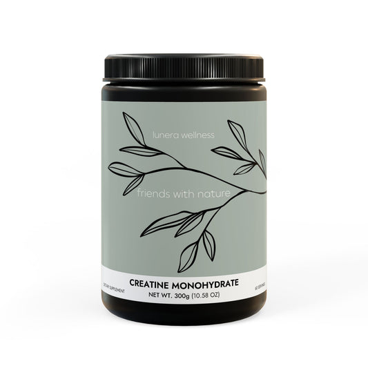 Lunera Wellness creatine monohydrate for women’s strength, performance, and muscle recovery