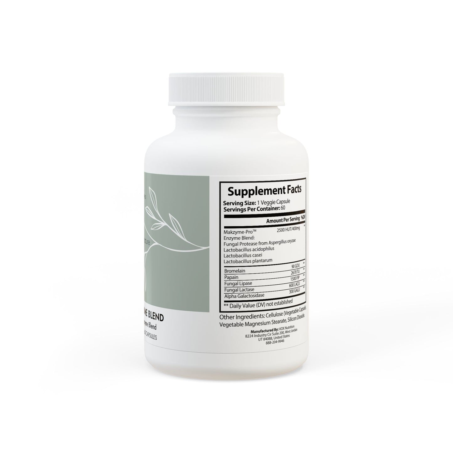 Lunera Wellness digestive enzyme blend for women’s digestive health, bloating relief, and comfort