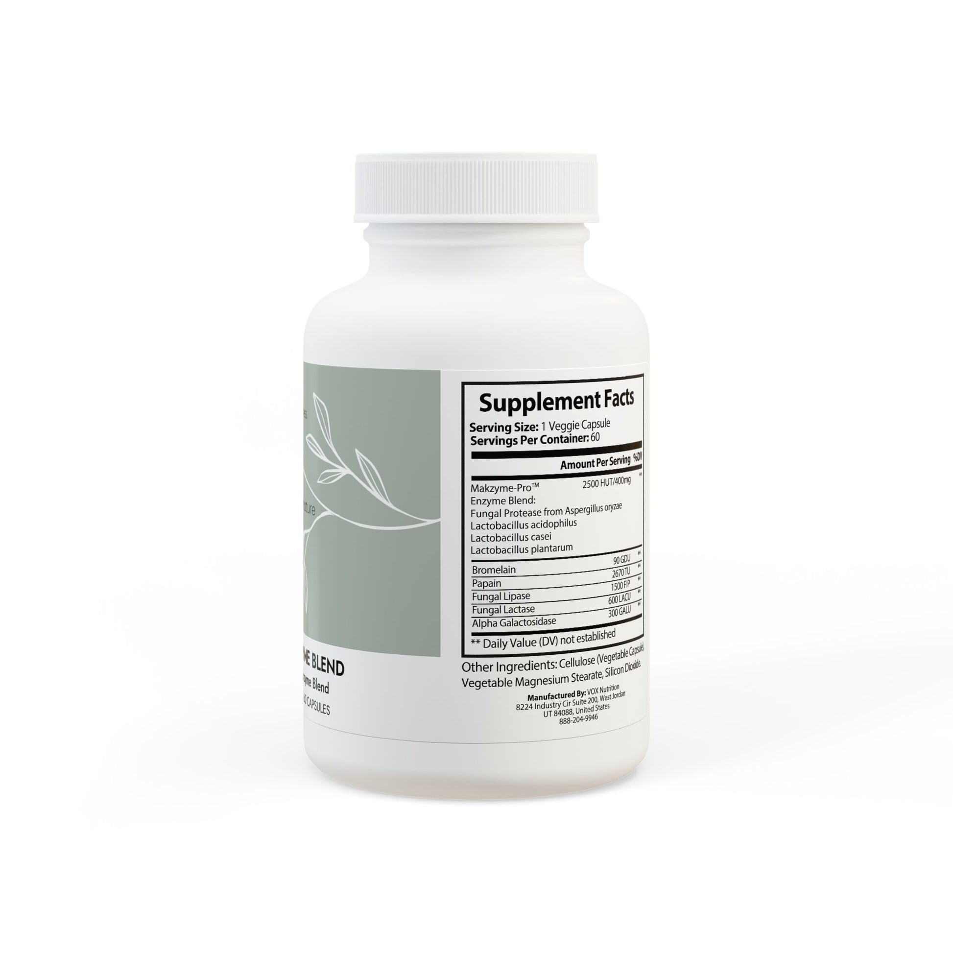 Lunera Wellness digestive enzyme blend for women’s digestive health, bloating relief, and comfort