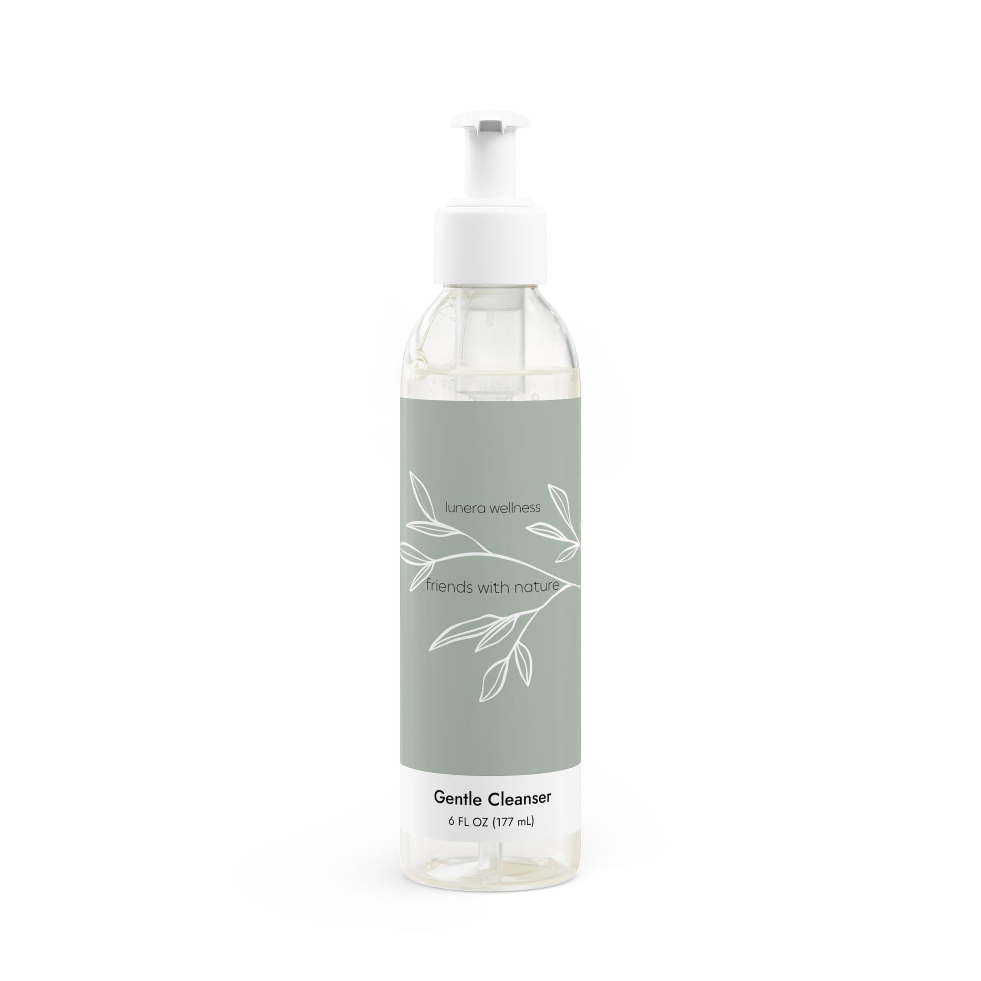 Lunera Wellness gentle cleanser for women’s skincare routine, hydration, and natural beauty care