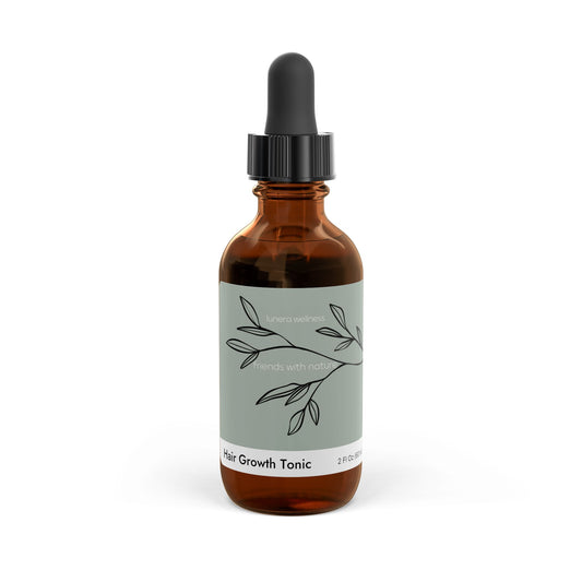 Lunera Wellness hair growth tonic for women’s healthy hair, strength, and follicle stimulation