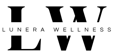 Lunera Wellness logo representing holistic supplements and women's health-focused branding