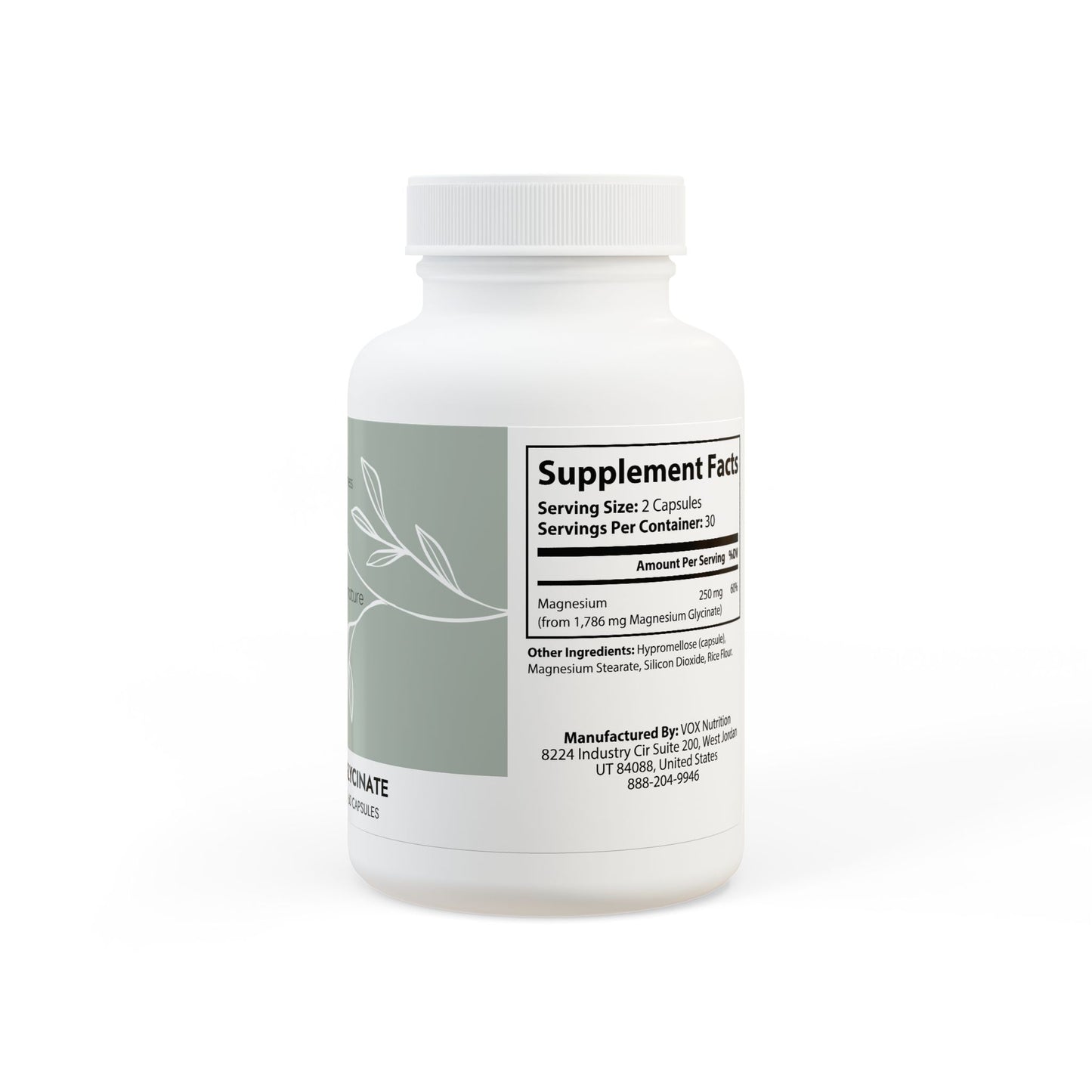 Lunera Wellness magnesium glycinate supplement for women’s relaxation, muscle health, and sleep