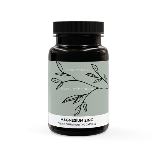 Lunera Wellness magnesium zinc supplement for women’s holistic health and immune support
