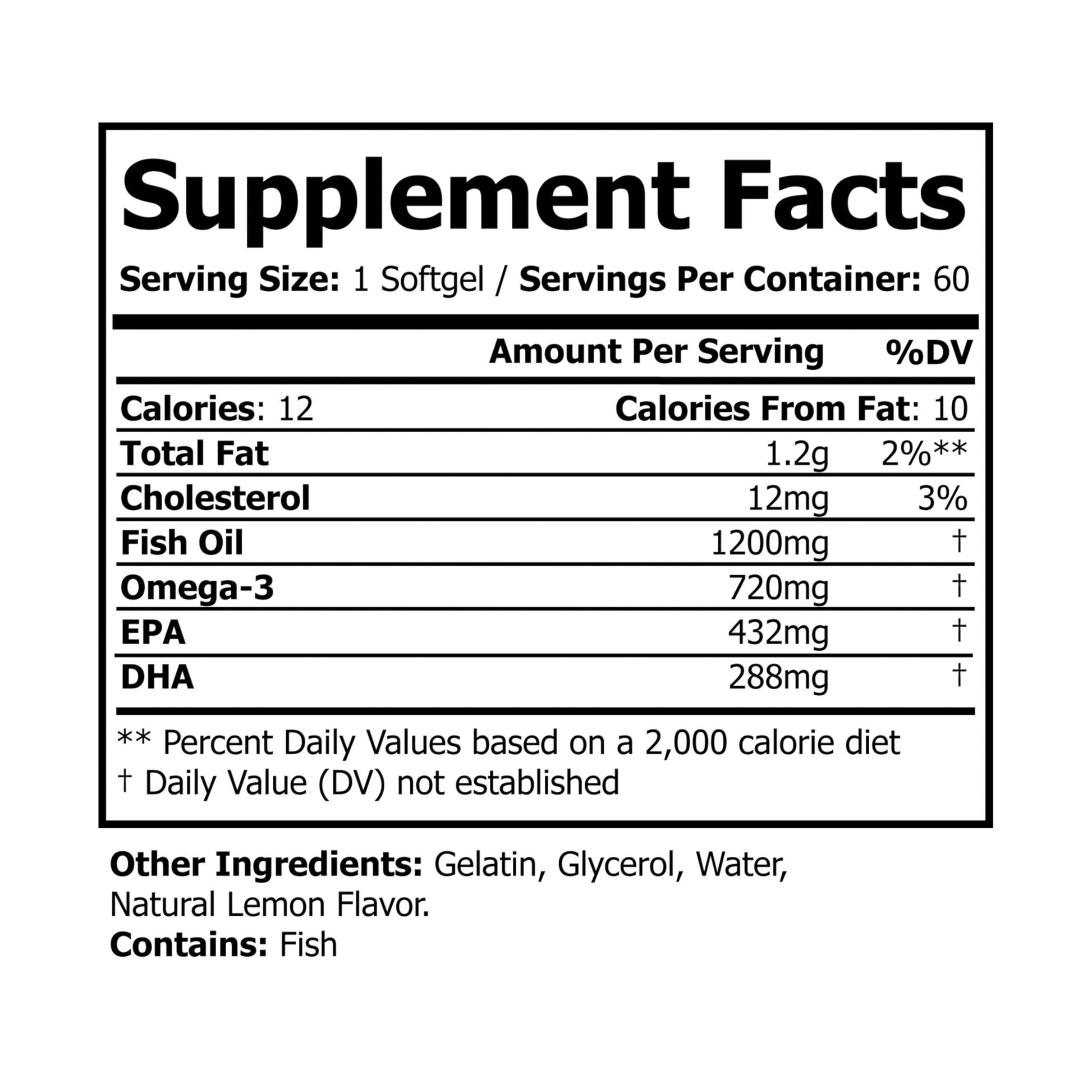 Lunera Wellness mega 3 fish oil supplement for women’s heart health, brain function, and vitality