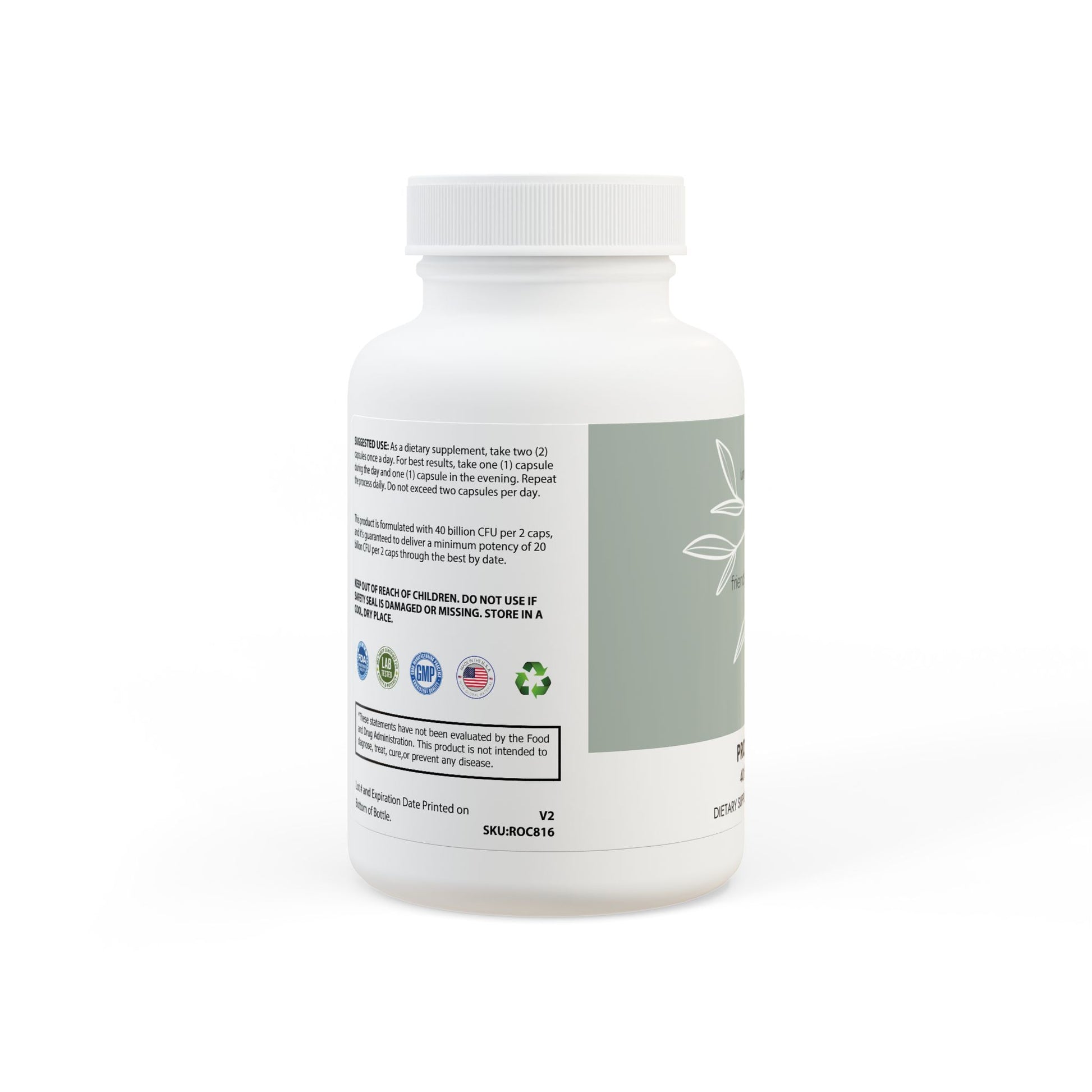 Lunera Wellness probiotic supplement for women’s digestive health, gut balance, and immune support