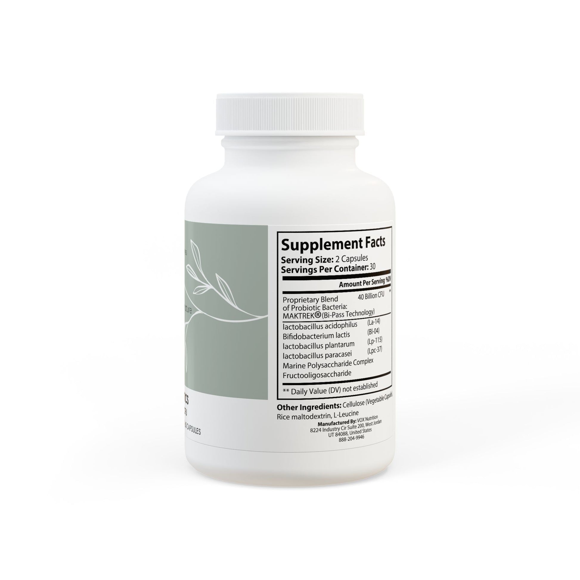 Lunera Wellness probiotic supplement for women’s digestive health, gut balance, and immune support