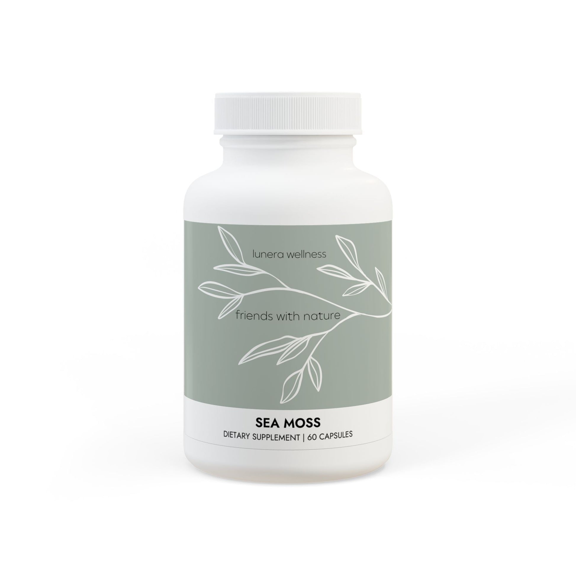 Lunera Wellness sea moss supplement for women’s holistic wellness, immunity, and skin health