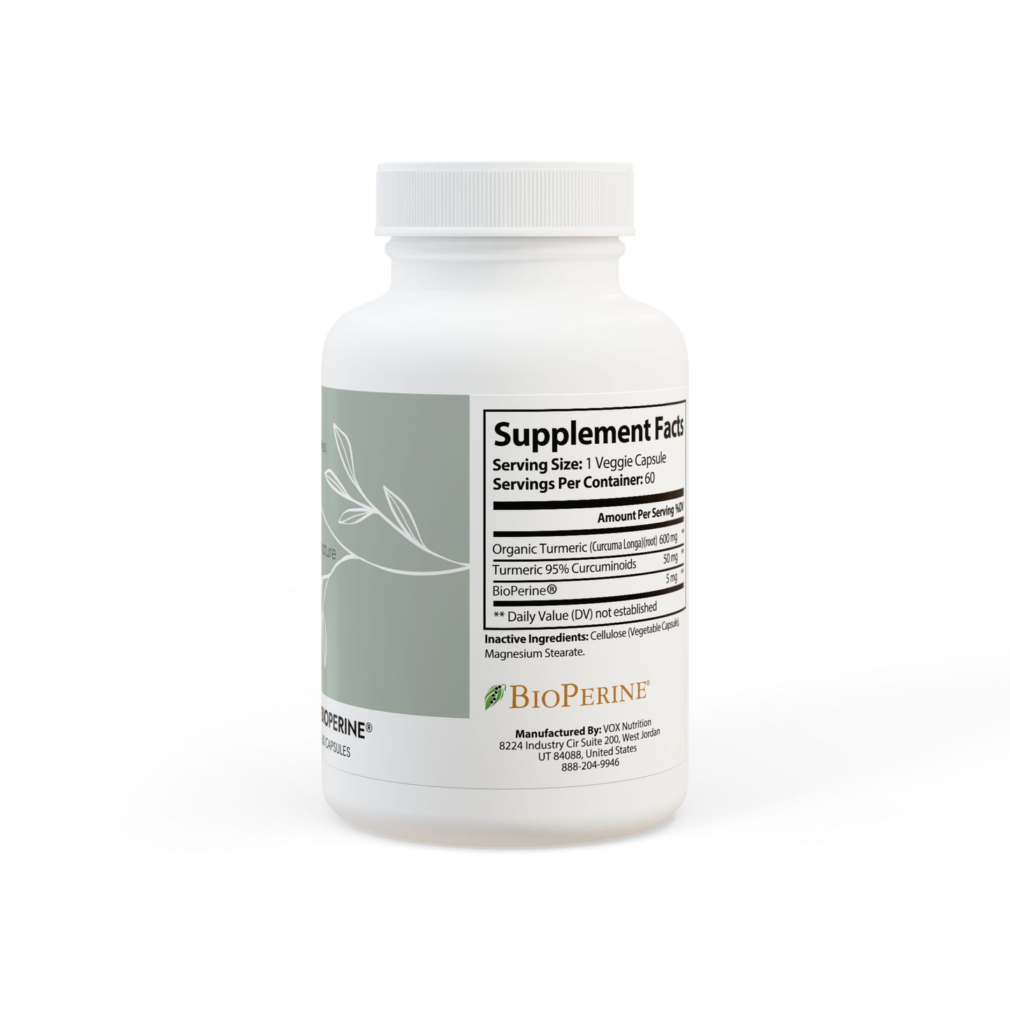 Lunera Wellness turmeric with Bioperine supplement for women’s joint health and inflammation support