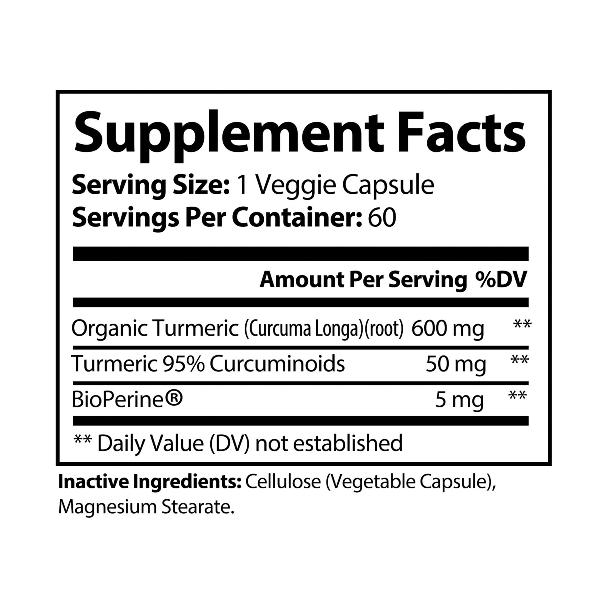 Lunera Wellness turmeric with Bioperine supplement for women’s joint health and inflammation support